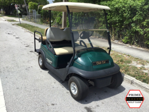 Green Club Car 4 Passenger Golf Cart affordable golf cart rental, golf cart rental fort myers, golf cart gallery
