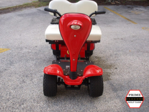 Red Cricket ESV Golf Cart affordable golf cart rental, golf cart rental fort myers, golf cart gallery