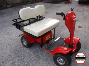 Red Cricket ESV Golf Cart affordable golf cart rental, golf cart rental fort myers, golf cart gallery