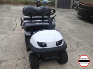 White Cricket RX5 Golf Cart affordable golf cart rental, golf cart rental fort myers, golf cart gallery