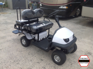 White Cricket RX5 Golf Cart affordable golf cart rental, golf cart rental fort myers, golf cart gallery