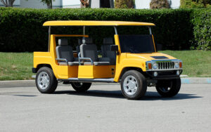 Yellow Hummer Limo Golf Cart affordable golf cart rental, golf cart rental fort myers, golf cart gallery